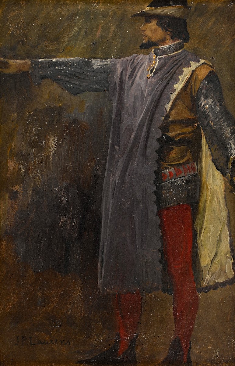 Etienne Marcel protects the Dauphin 1889