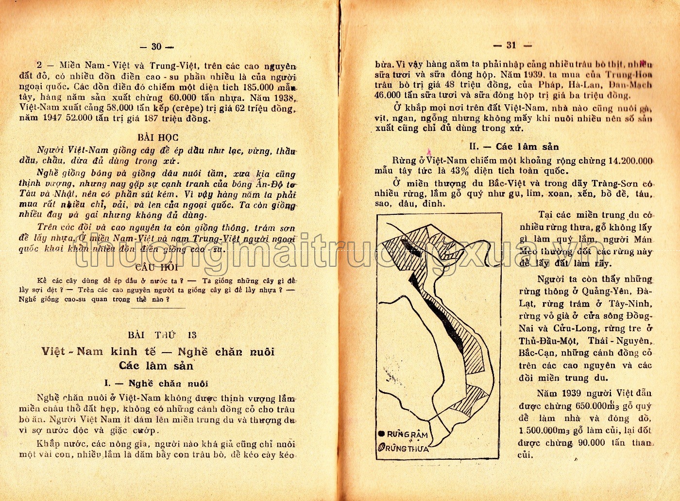 Địa lý lớp nhất bậc tiểu học (1951) - Trang 19