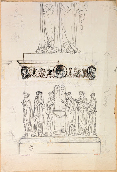 Piédestal avec la Table des Droits de lHomme 1735   1815