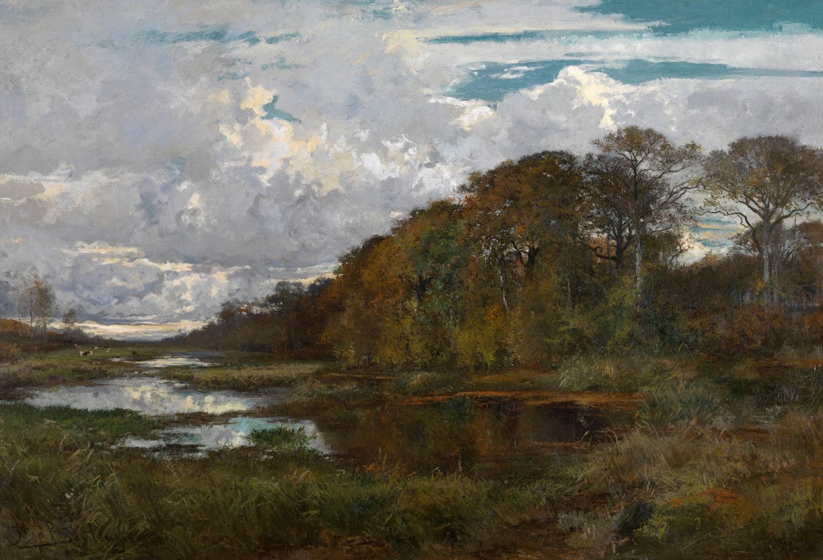 The Ponds of the Grijze Molen in Terhulpen 1865 1867