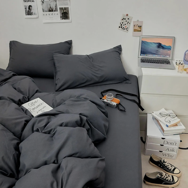 Bedding set made of cotton, soft and breathable
