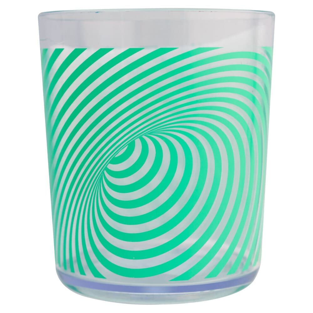 Vaso de melamina Bzyoo™ Hypno 350 mL color verde