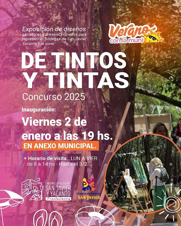Inauguración muestra 'De Tintos y Tintas'