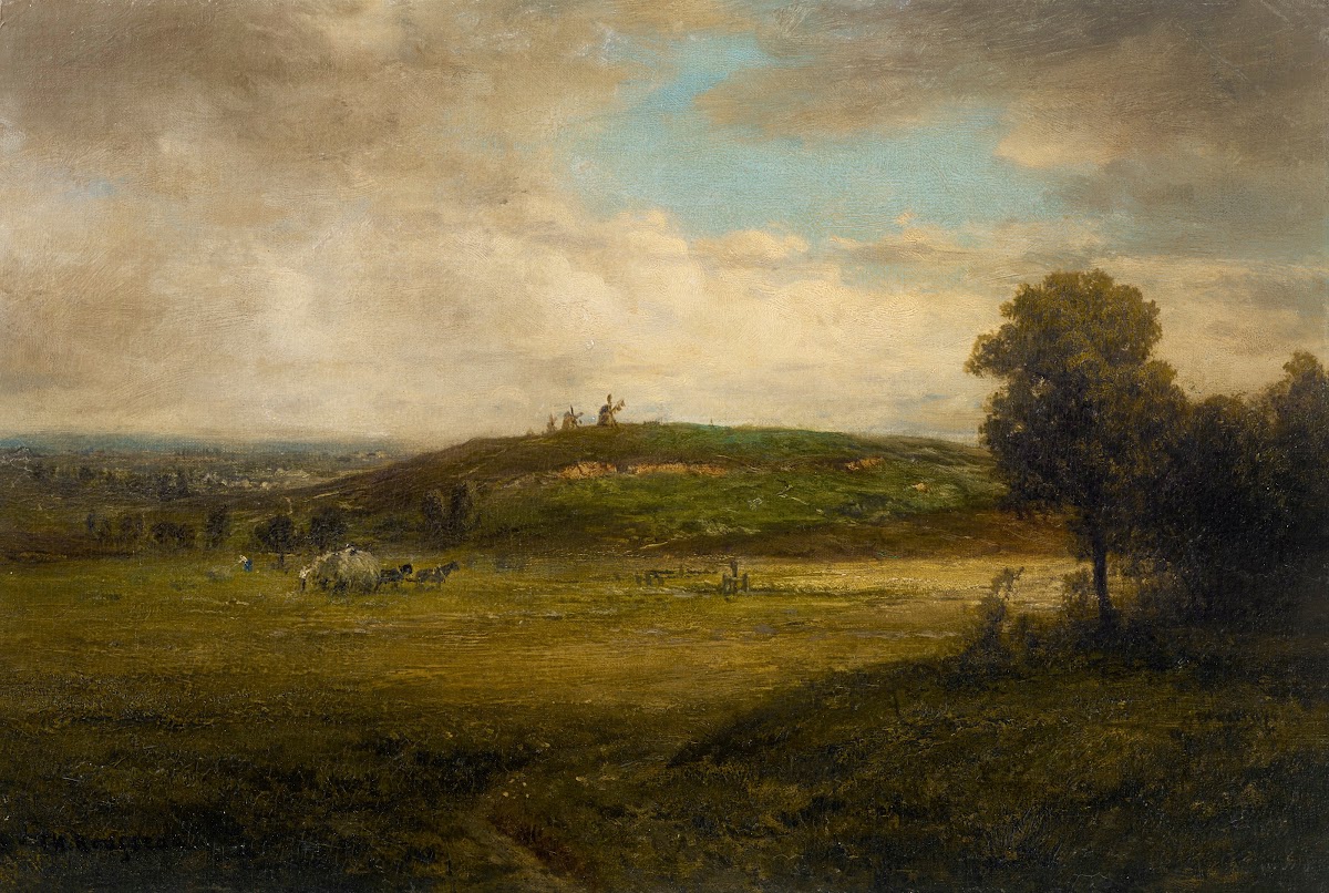 Les moulins de la butte Montmartre