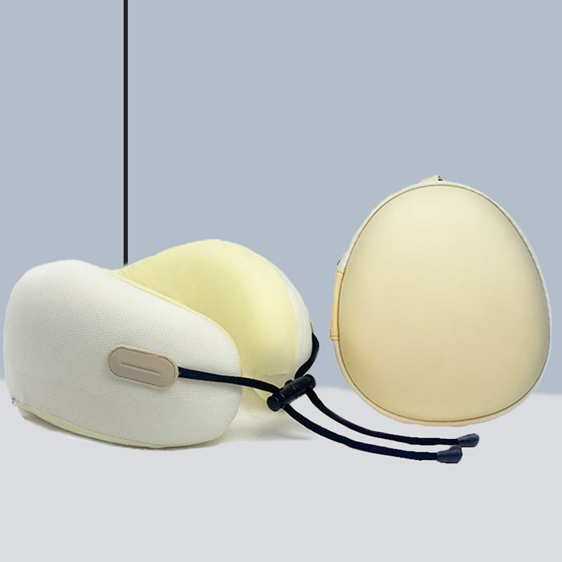 U-shaped neck pillow with memory foam