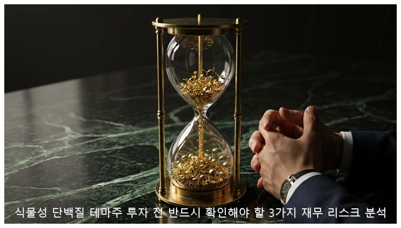 식물성 단백질 테마주 투자 전 반드시 확인해야 할 3가지 재무 리스크 분석 핵심 안내 및 분석 인포그래픽 (5)