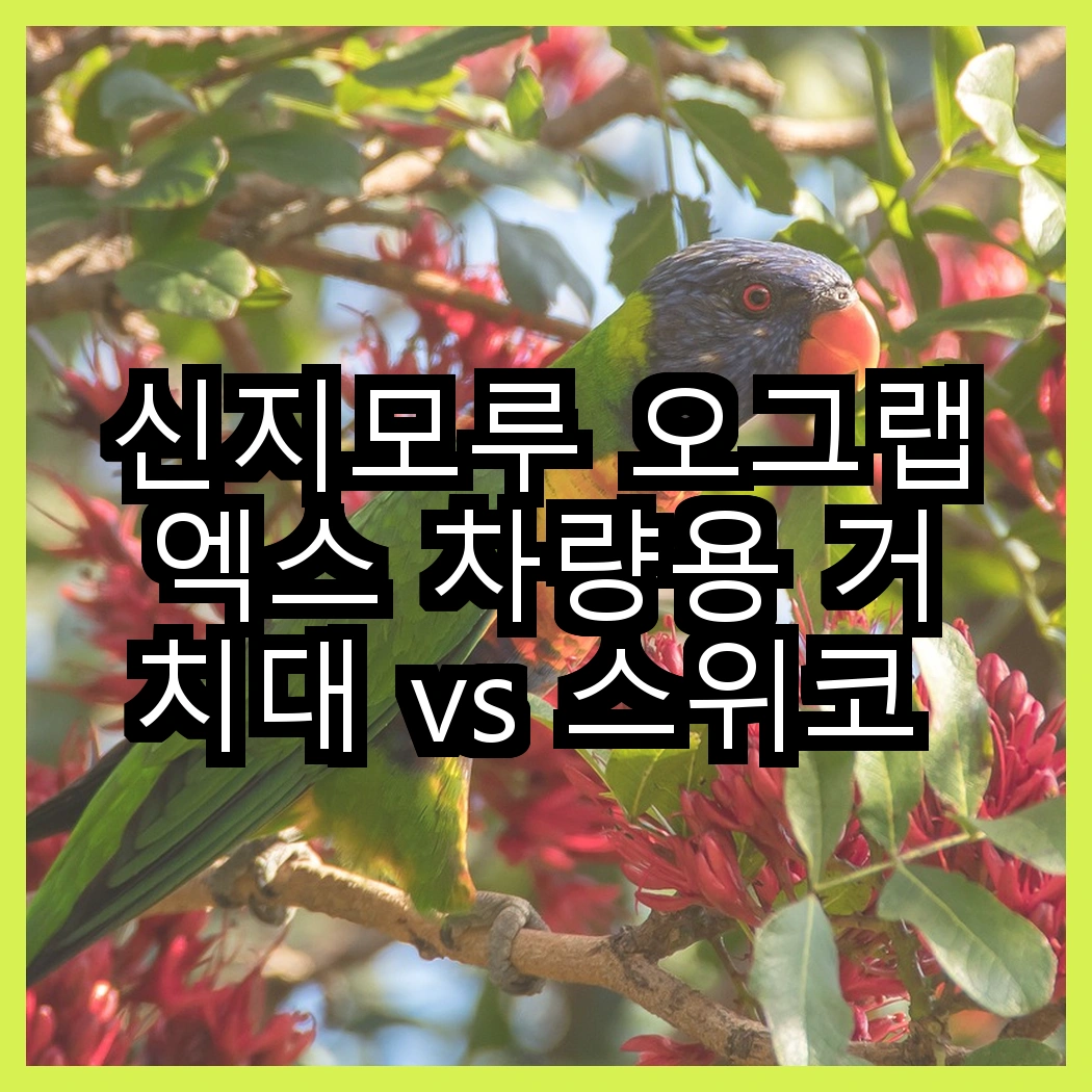 신지모루 오그랩엑스 차량용 거치대 vs 스위코 맥세이프 무한흡착 거치대, 어떤 선택이 당신의 주행을 편리하게 할까? 썸네일