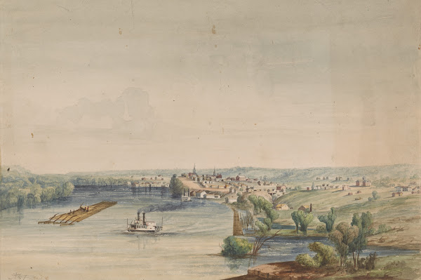 Saint Paul MT MontanaTerritory 1855