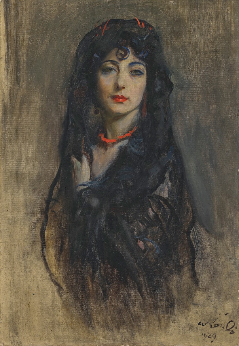 Tina Meller née Agustina Marqués López wife of Manuel de Izarduy 1929