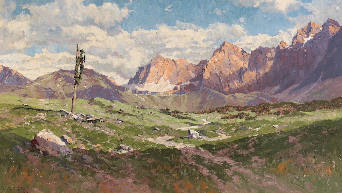 The Seiser Alm in South Tyrol 1926