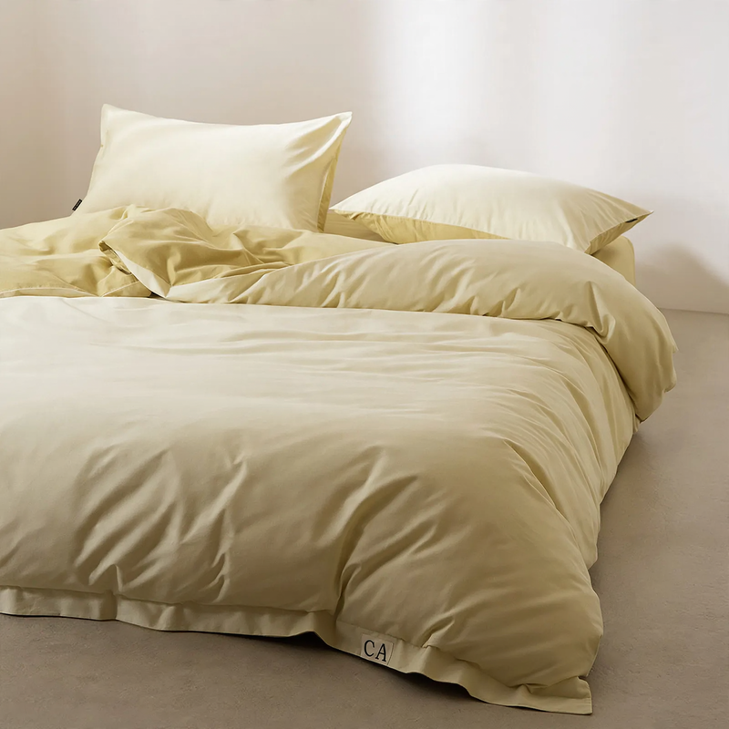 Cotton Bedding Set, 4-piece, Flannel Surface