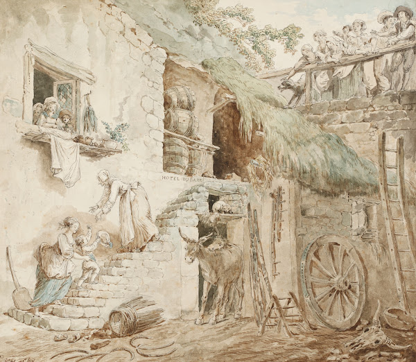 Allégorie de la chute de la famille du Barry ca 1774