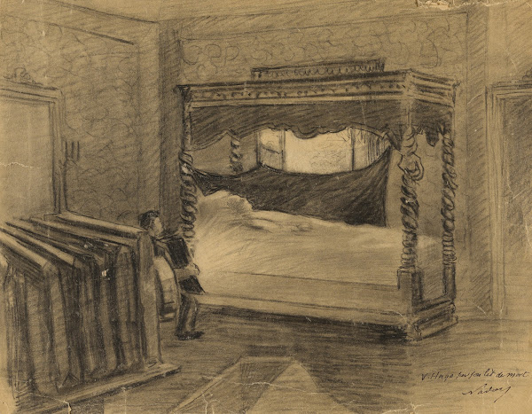 Chambre de V Hugo 1885