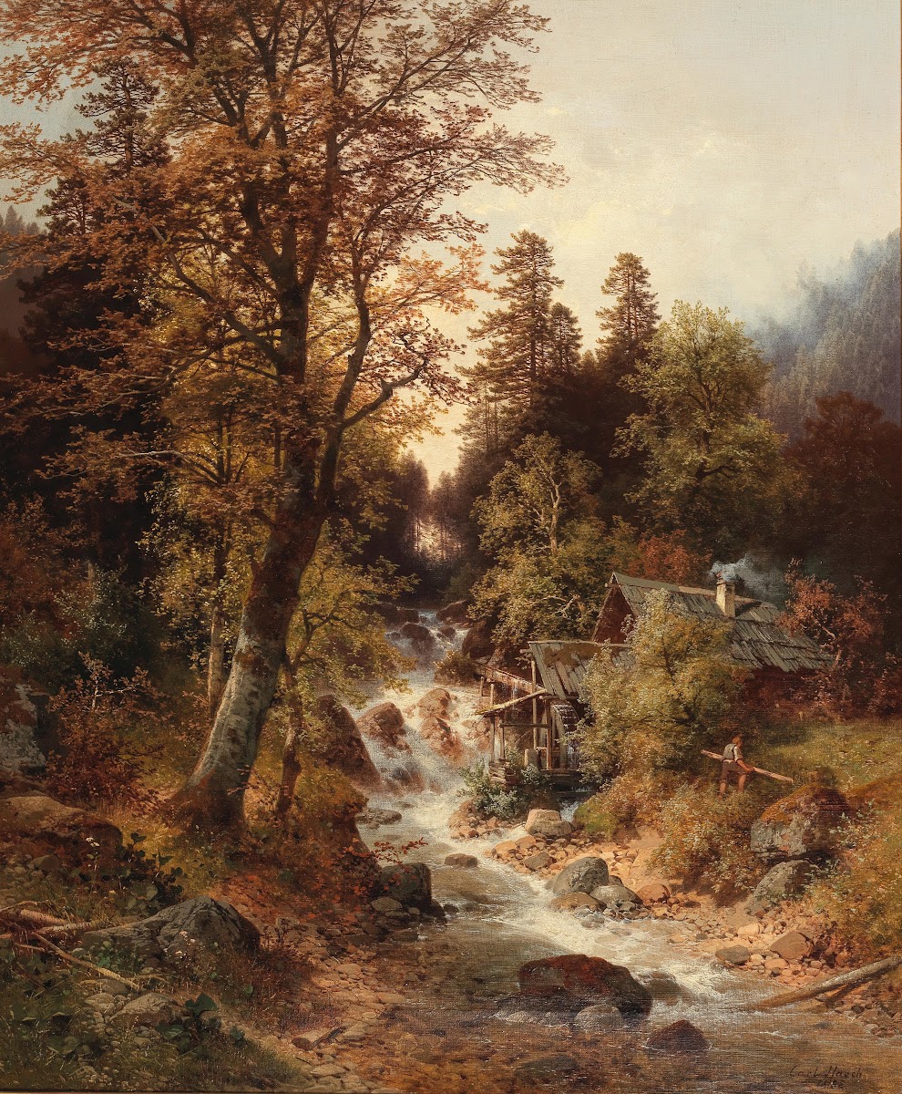 Waldmühle bei Windischgarsten 1888