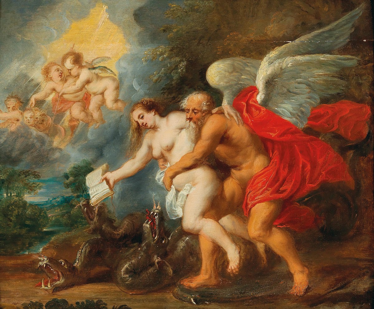 An Allegory of Time and Truth as winner over Envy and Falsehood