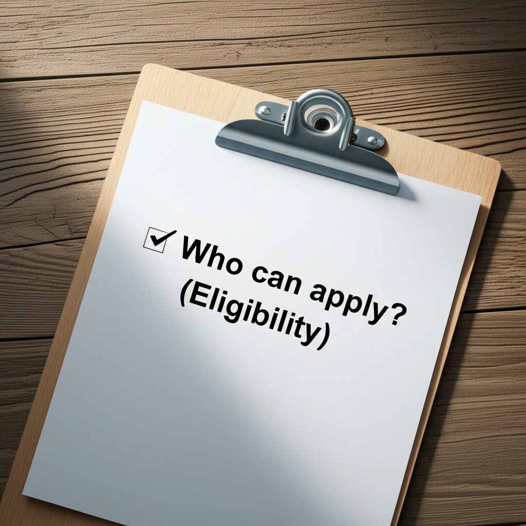 📋 누가 신청할 수 있나요? (자격 조건)