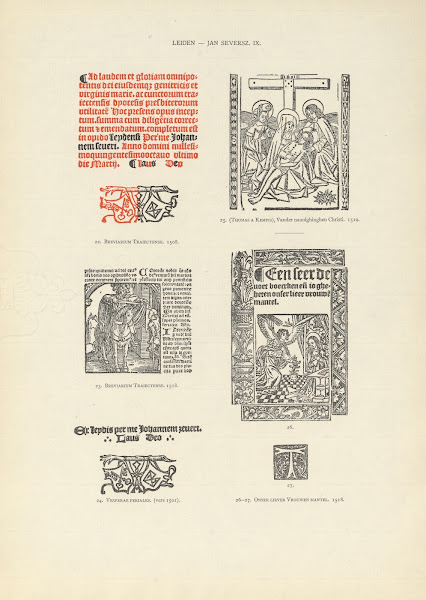 Lart typographique dans les Pays Bas pendant les annees 1500 a 1540 Pl100 1926