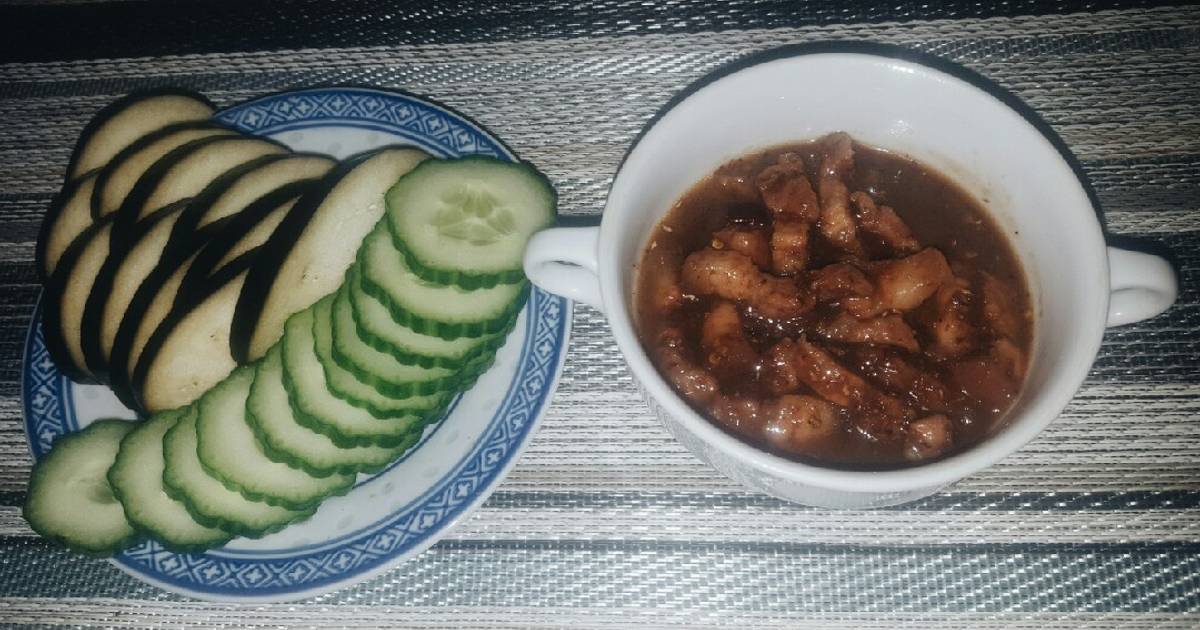 Thịt kho mắm ruốc