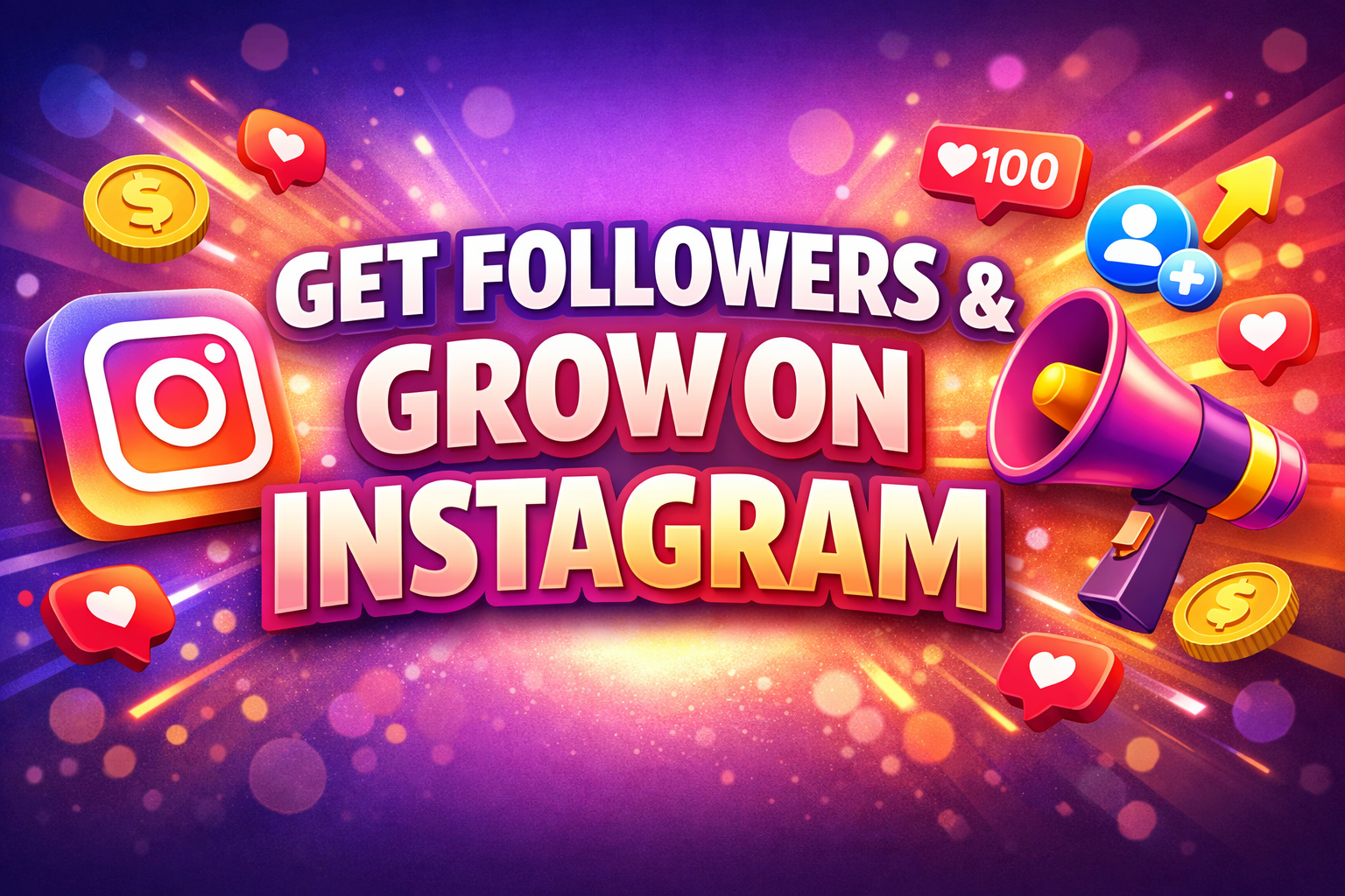 Instagram Growth Banner