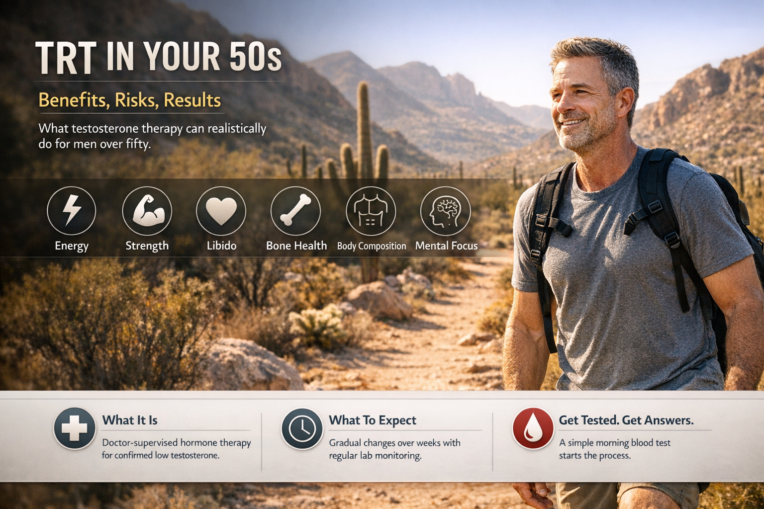 TRT in Your 50s: Is It Safe? Benefits, Risks &amp; Results