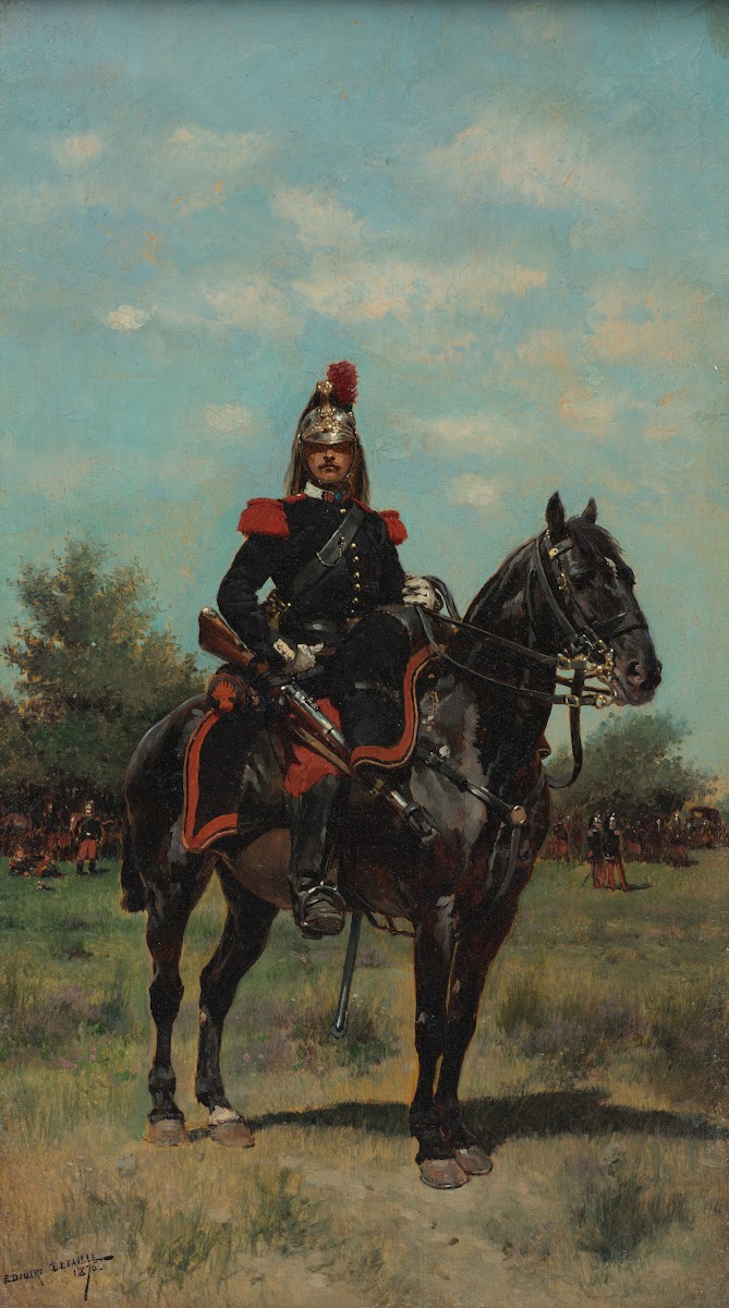 Mounted Dragoon Officer 1876