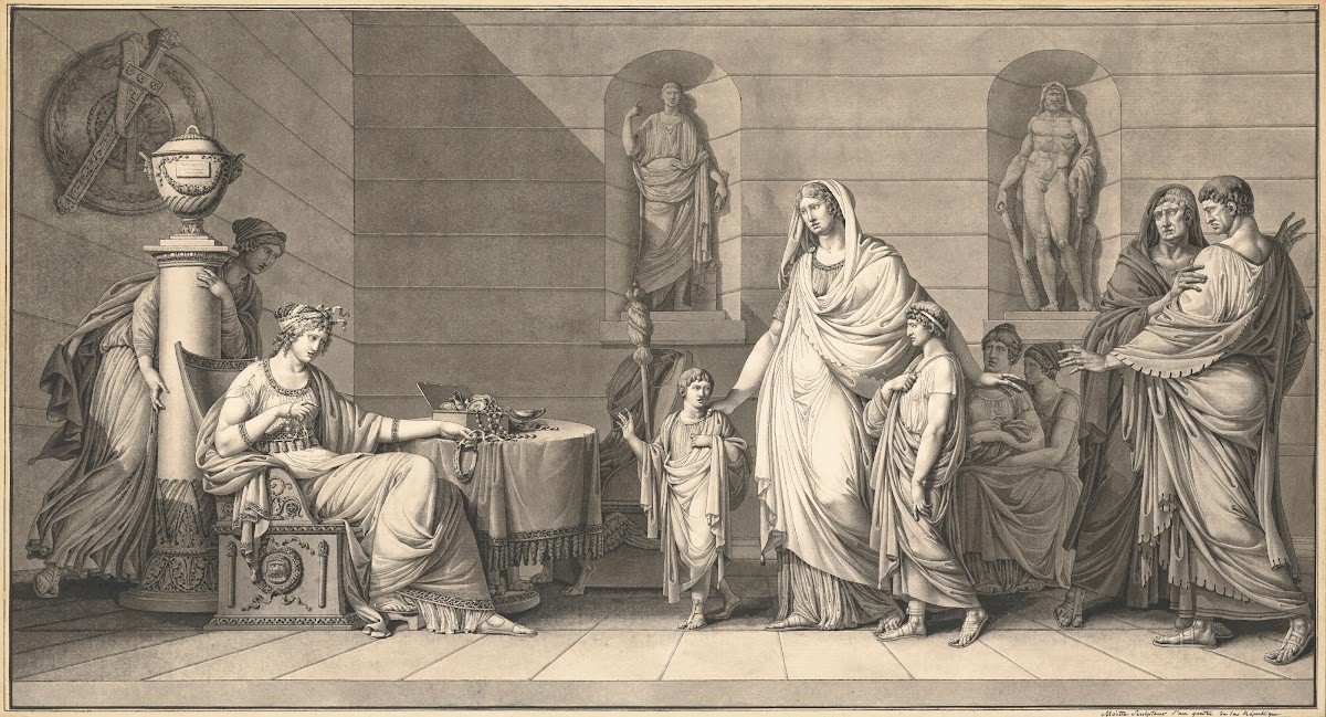 Cornelia mother of the Gracques brothers 1795