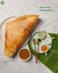Ghee Podi Masala Dosa