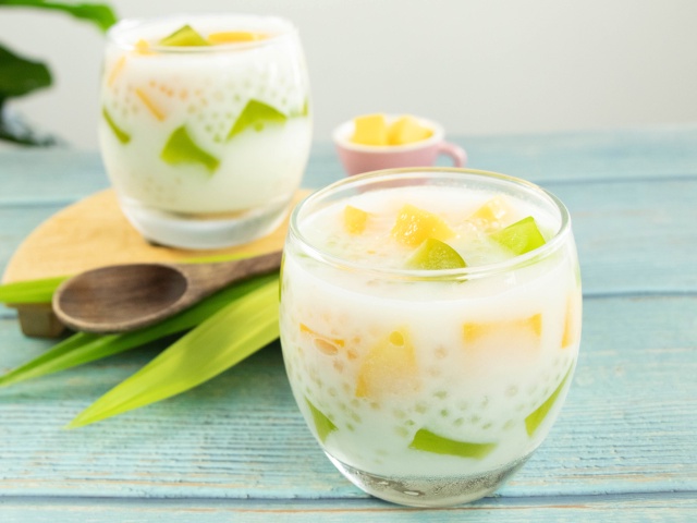 Chè Xoài Bột Báng