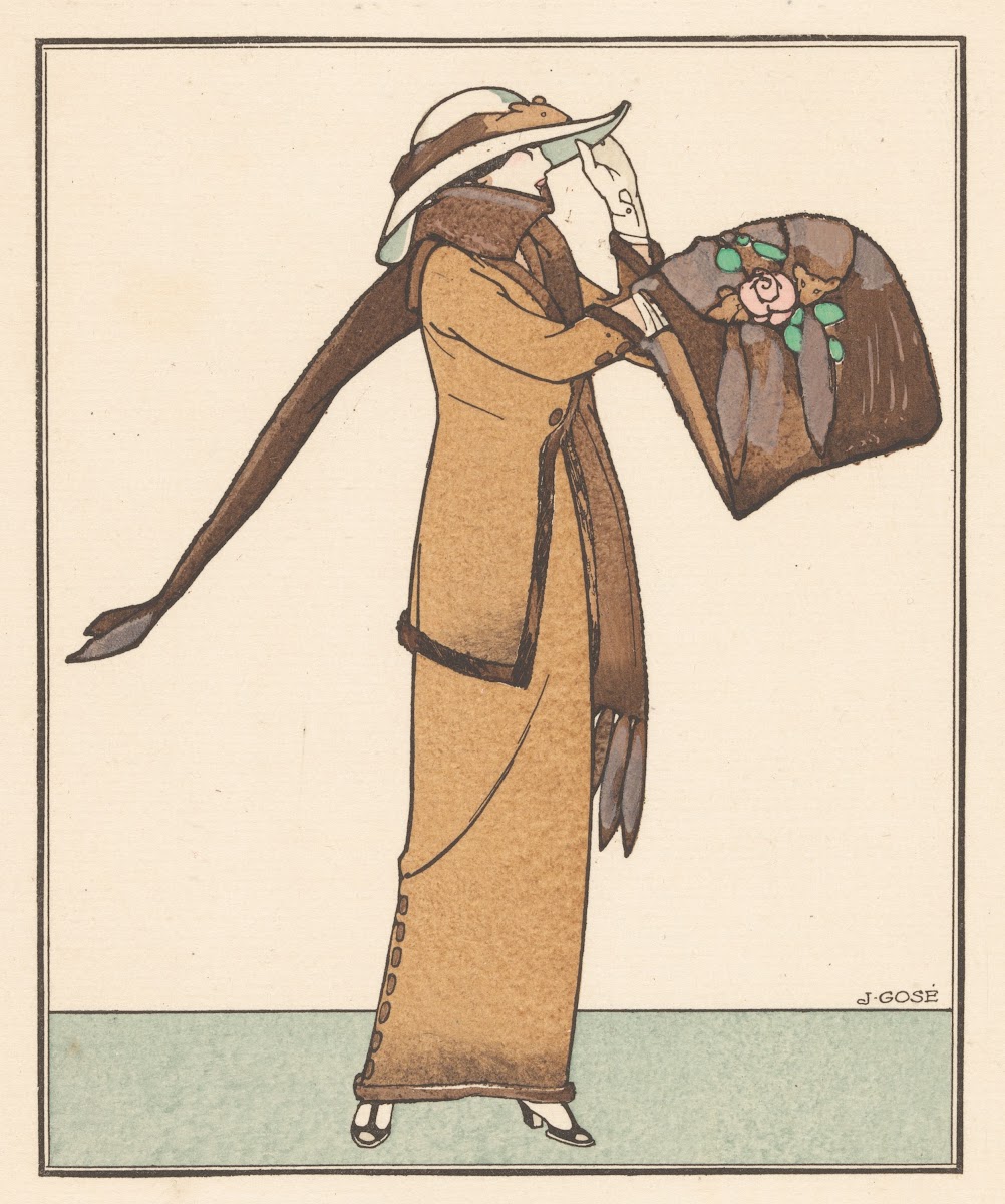 Au Revoir Costume Tailleur pour la promenade 1912