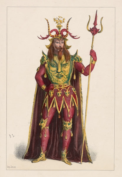 Améline rôle de Satan dans La poule aux oeufs dor 1840 1849