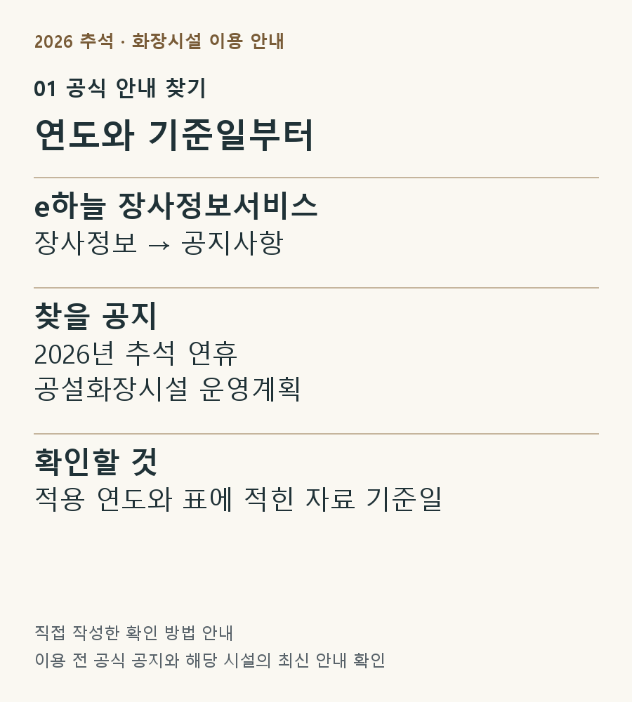 공식 공지 찾기