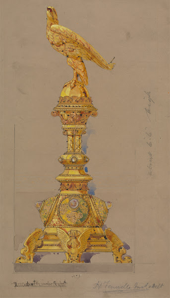 Designs executed for Jones and Willis metal and wood workers and church furnitur
