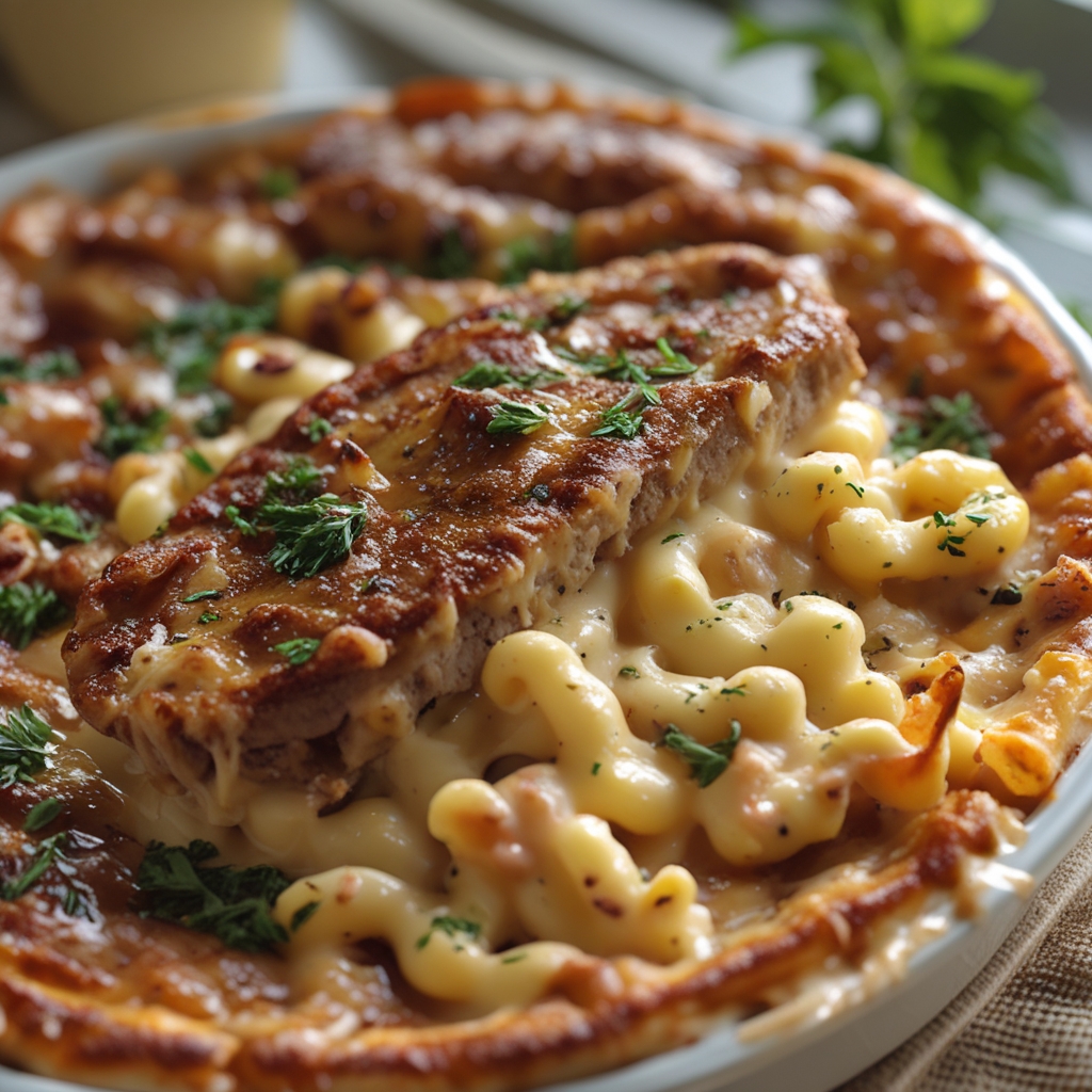 High-Protein Creamy Philly Cheesesteak Mac & Cheese Bliss – Easy Comfort Food