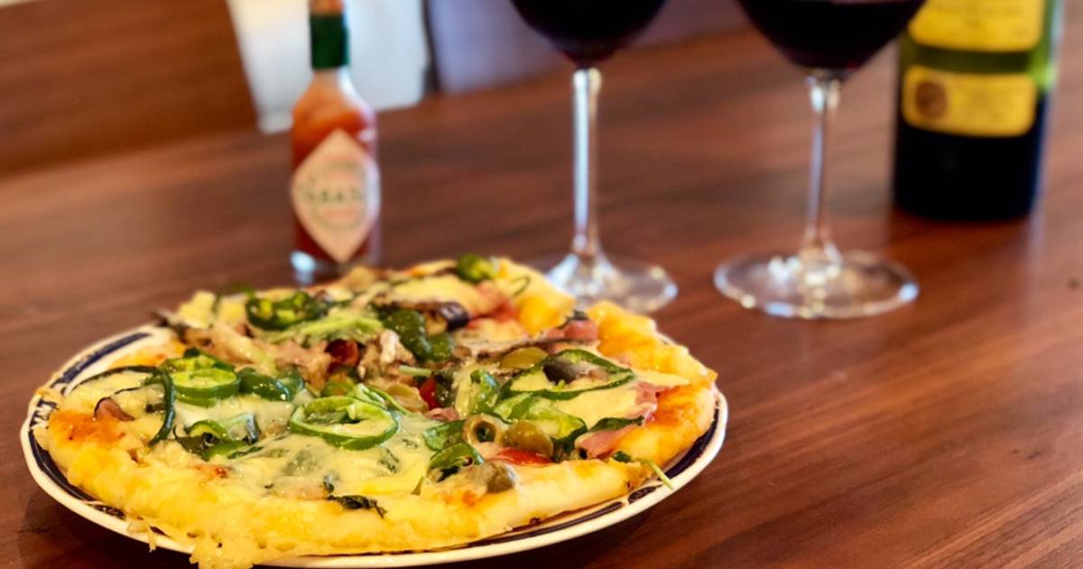 Pizza của anh xã (có video trong bước làm)