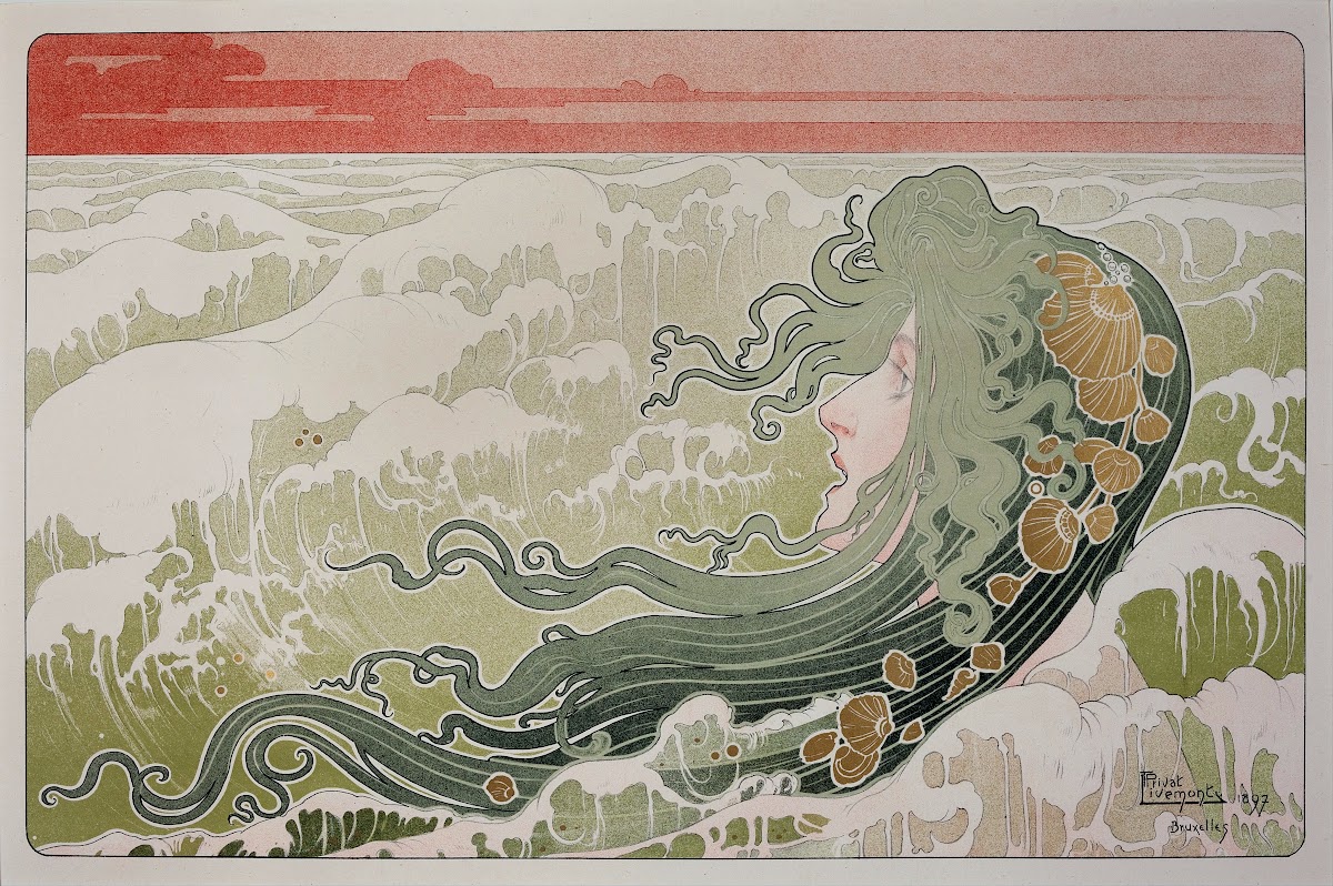 La Vague The Wave 1897