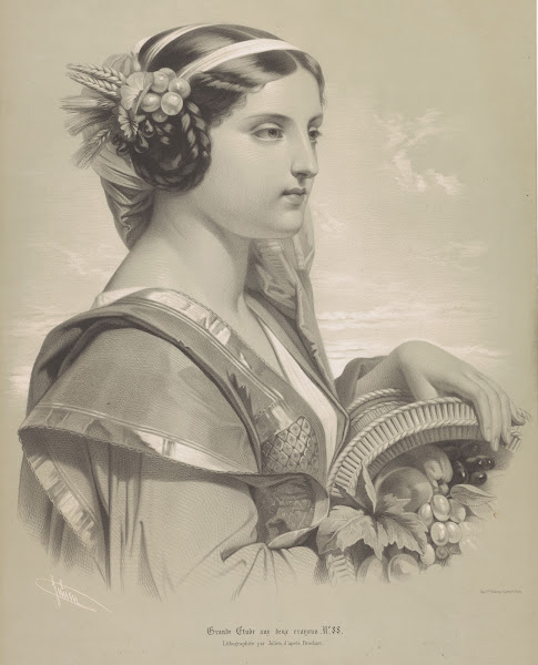 Personification of summer 1853