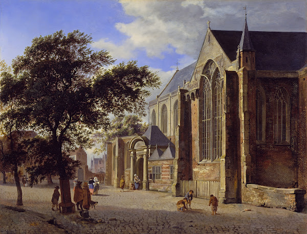 Exterior of a Church late 1660s