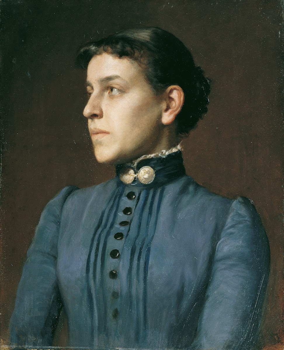 Dame Im Blauen Kleid Datierung 1900 1910