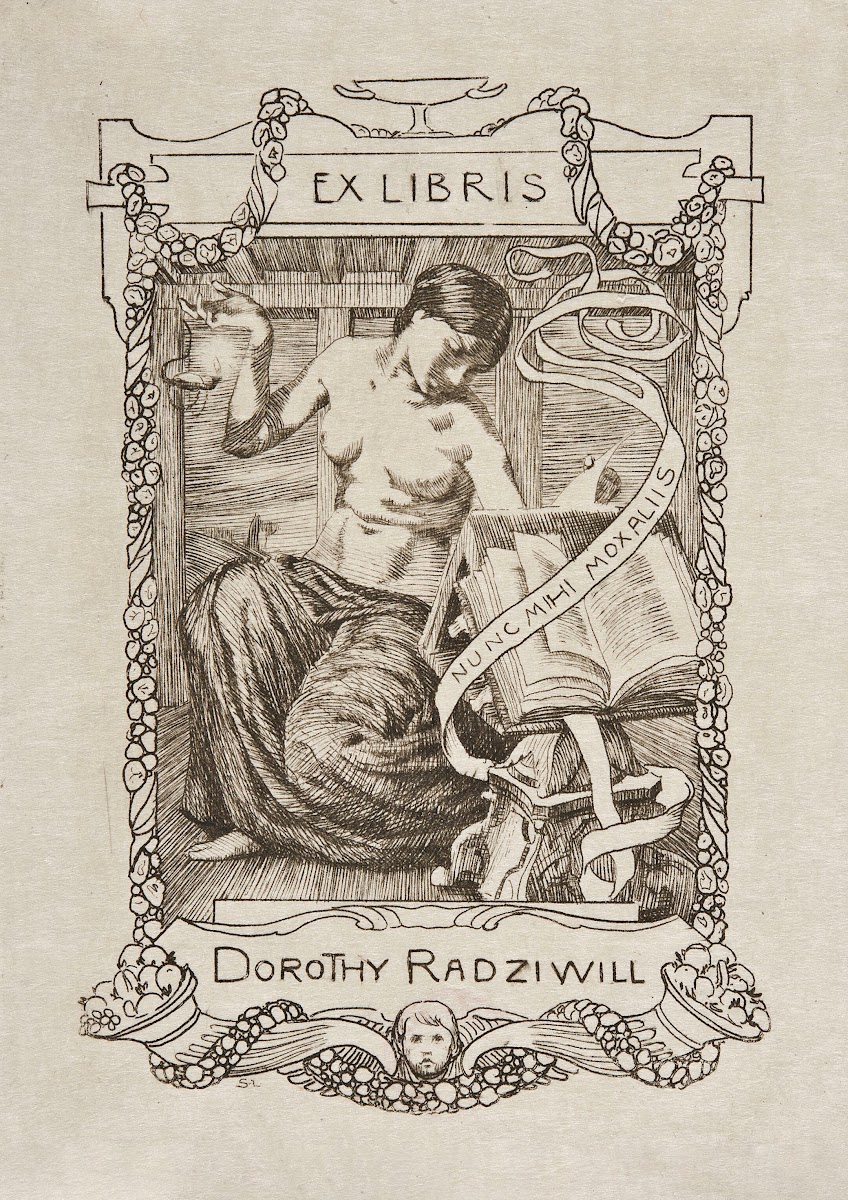 Bookplate Of Dorotha Radziwiłł 1911