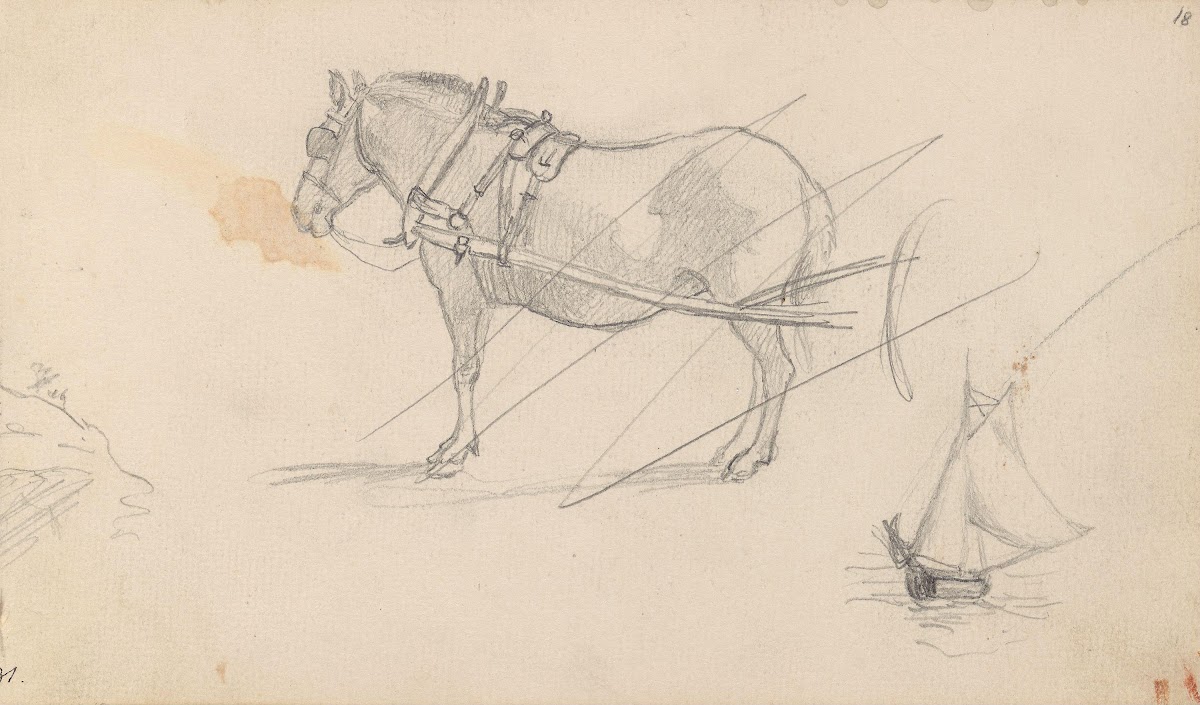 Hest seilbåt 1862