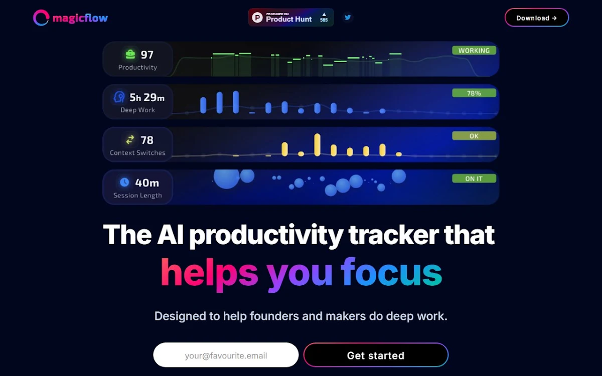 Captura de Magicflow 2.0