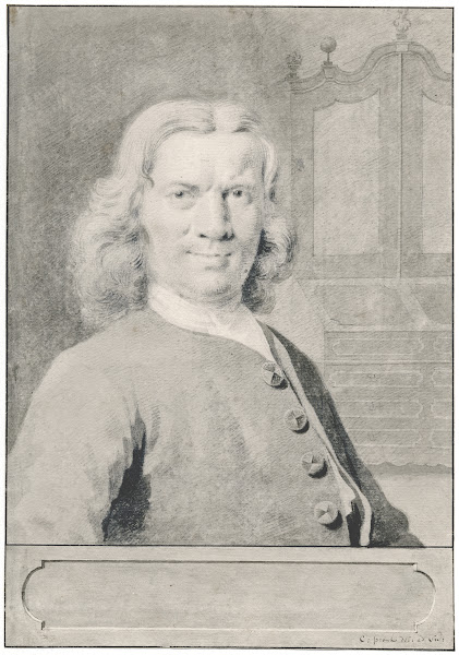 Portrait of the historian Simon Eikelenberg