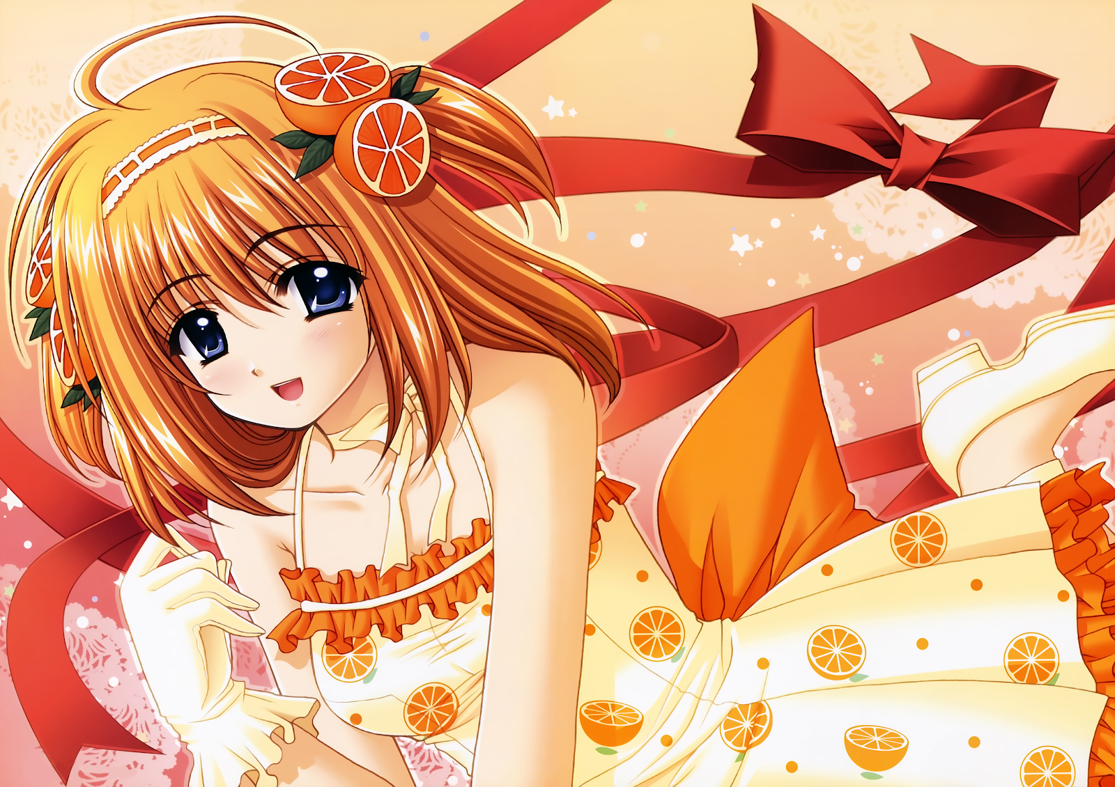 Miharu Amakase From Da Capo - Anime Illustration 4K Wallpaper (5000x3532)
