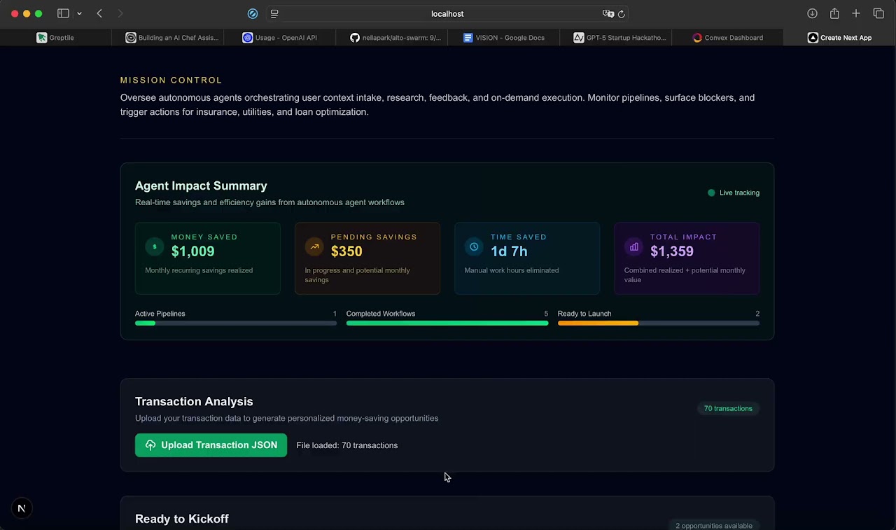 Swarm Saver project preview