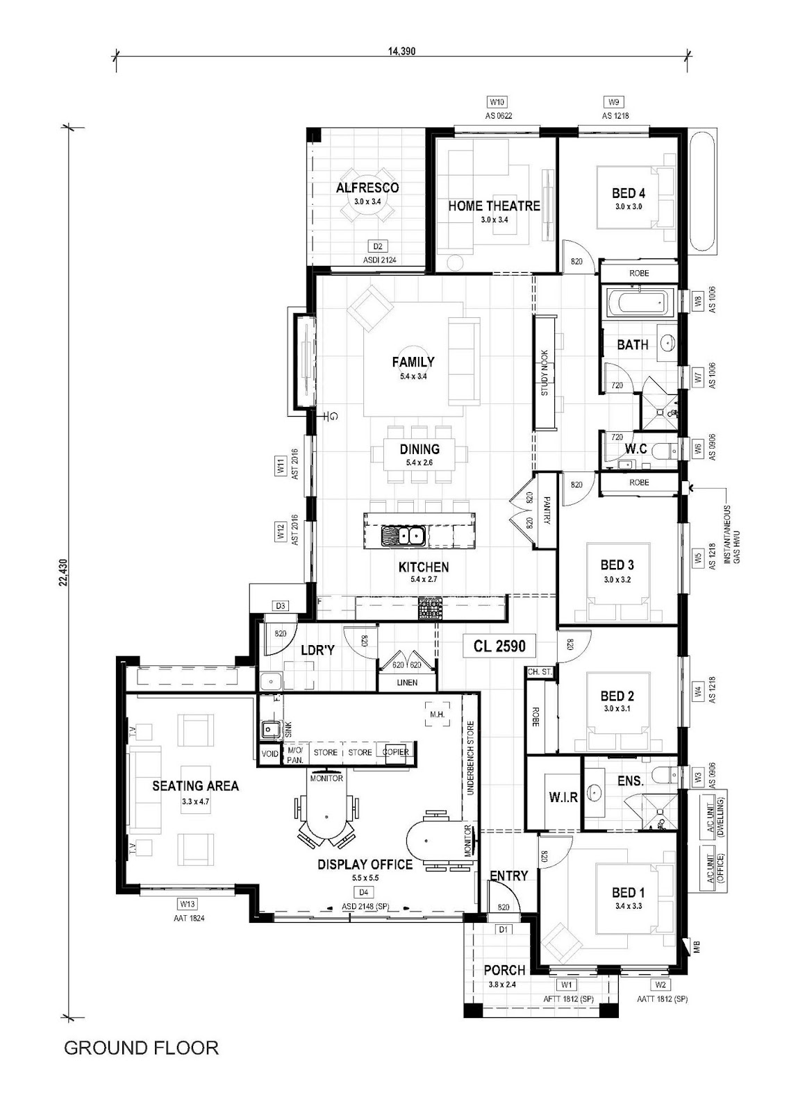 House and Land Investment Property in Bellbird, NSW (4.43% Yield) | Aus Investment Properties - Floor Plan 1