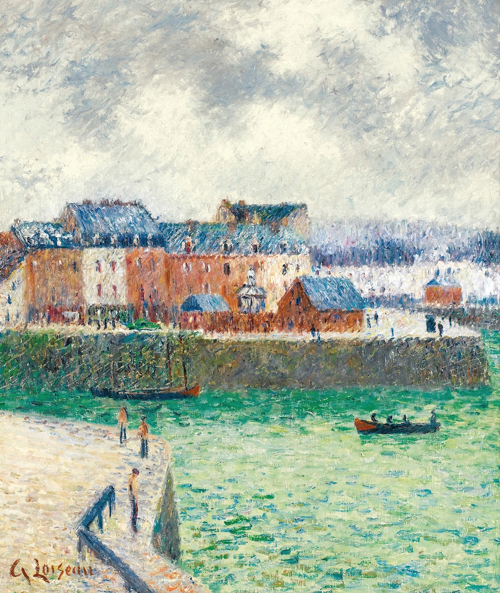 Le Port Lavant Port De Dieppe circa 1903