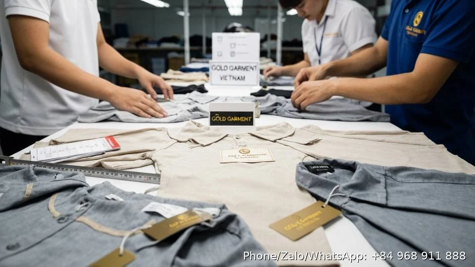 Custom Clothing Price - Gold Garment Vietnam