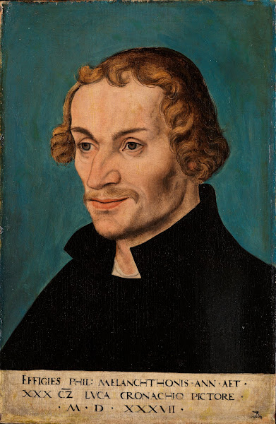 Bildnis des Reformators Philipp Melanchthon 1537