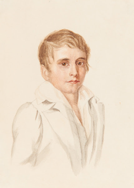 Buste dun jeune homme 1820
