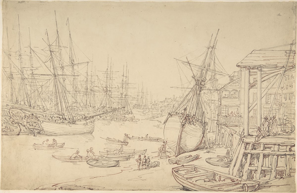 Shipyard Greenwich before 1791